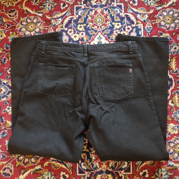 Straight Leg Black Jeans - Picture 4 of 6